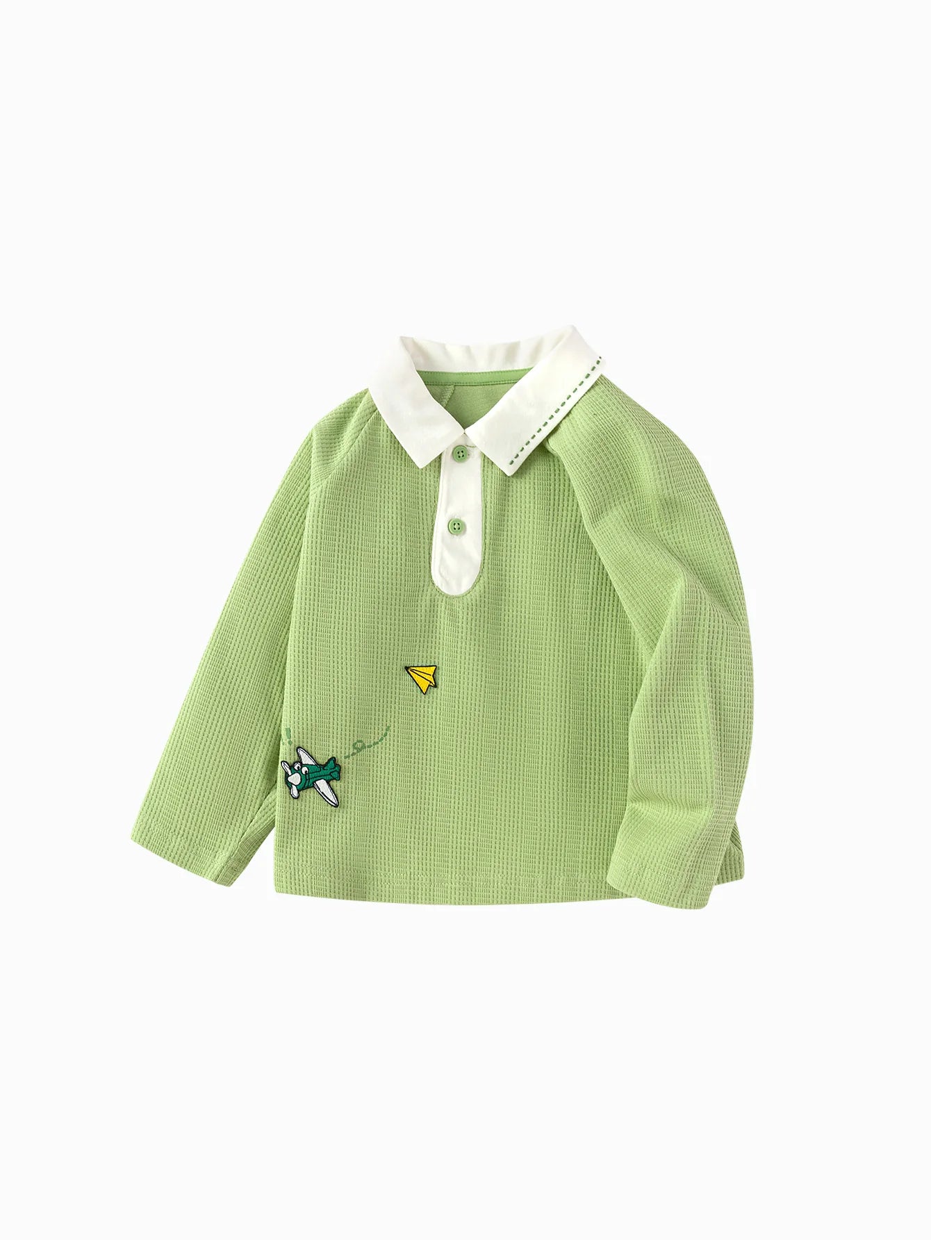 Bluzë Aviator Waffle Polo 💚