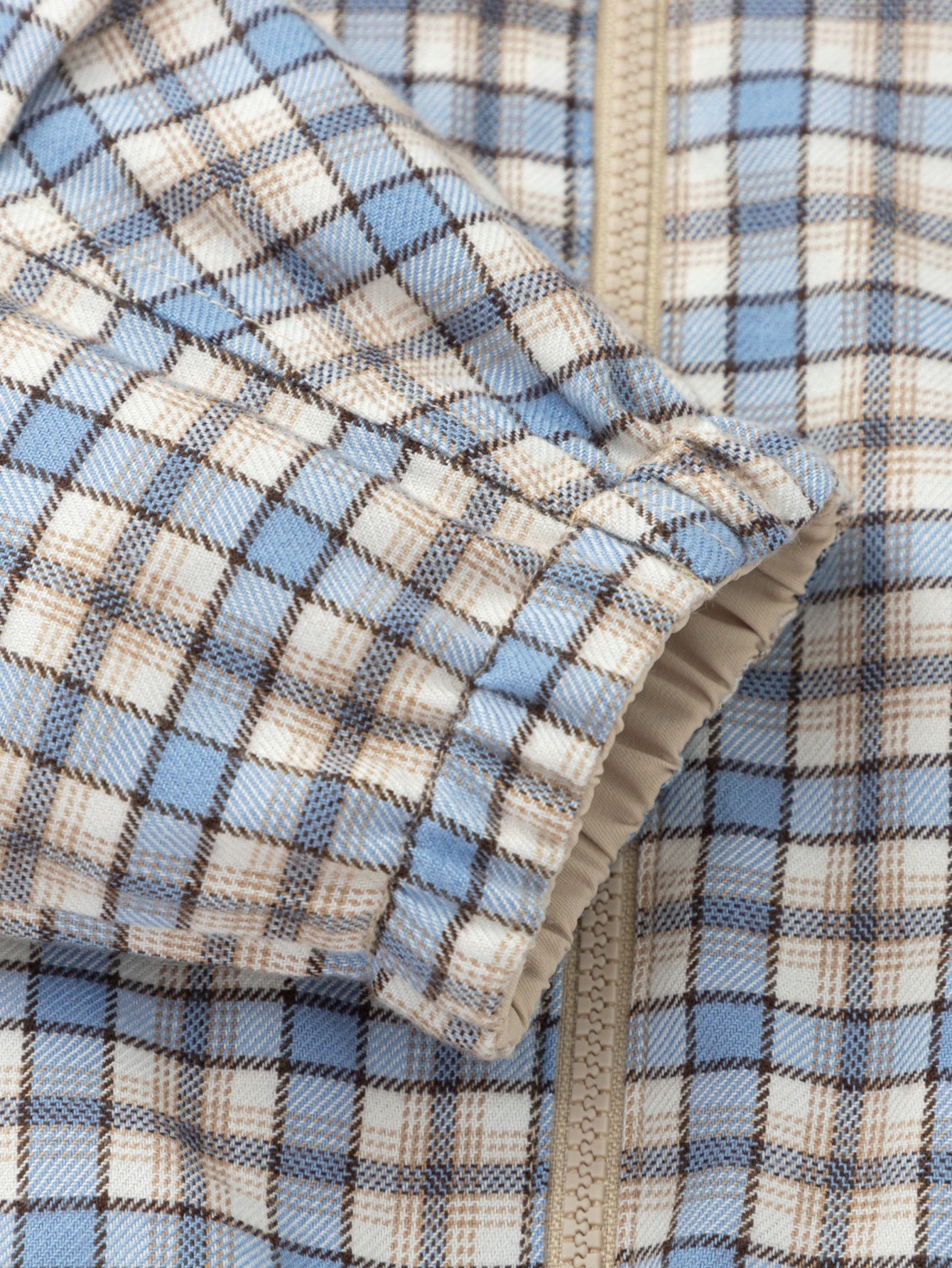 Xhaketë Duo Cozy Check Blue 💙
