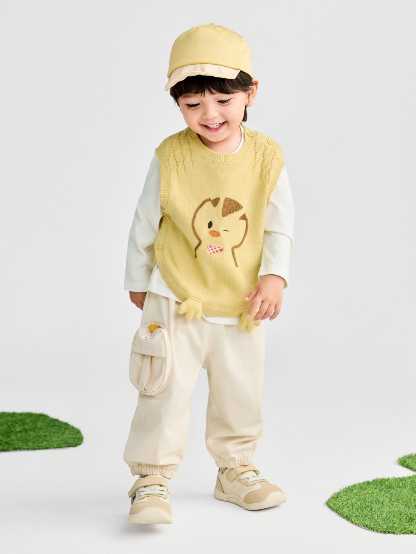 Pantallona Sunny Chick Cargo 🐥✨