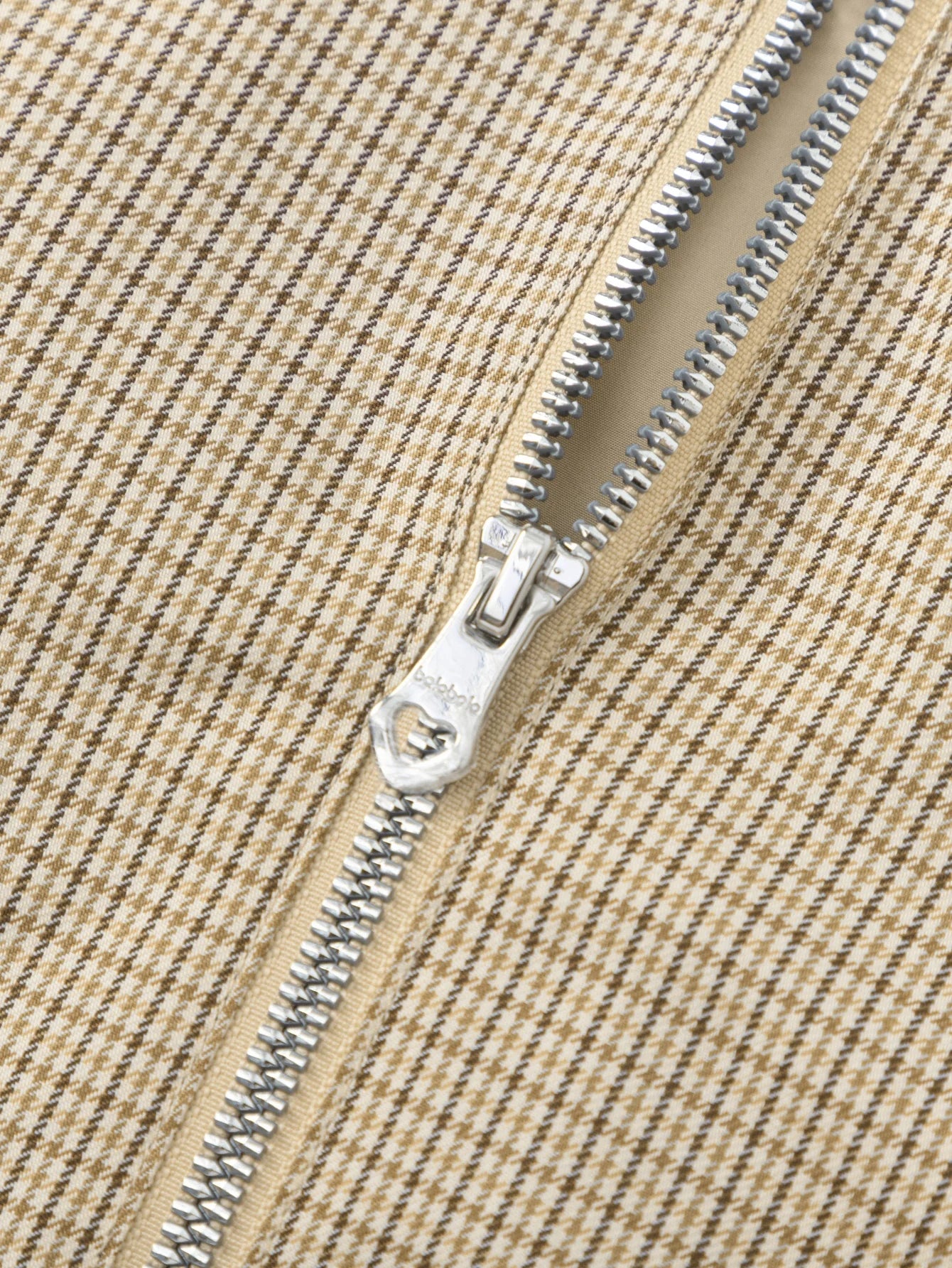 Xhaketë Cozy Check Zip 🤎