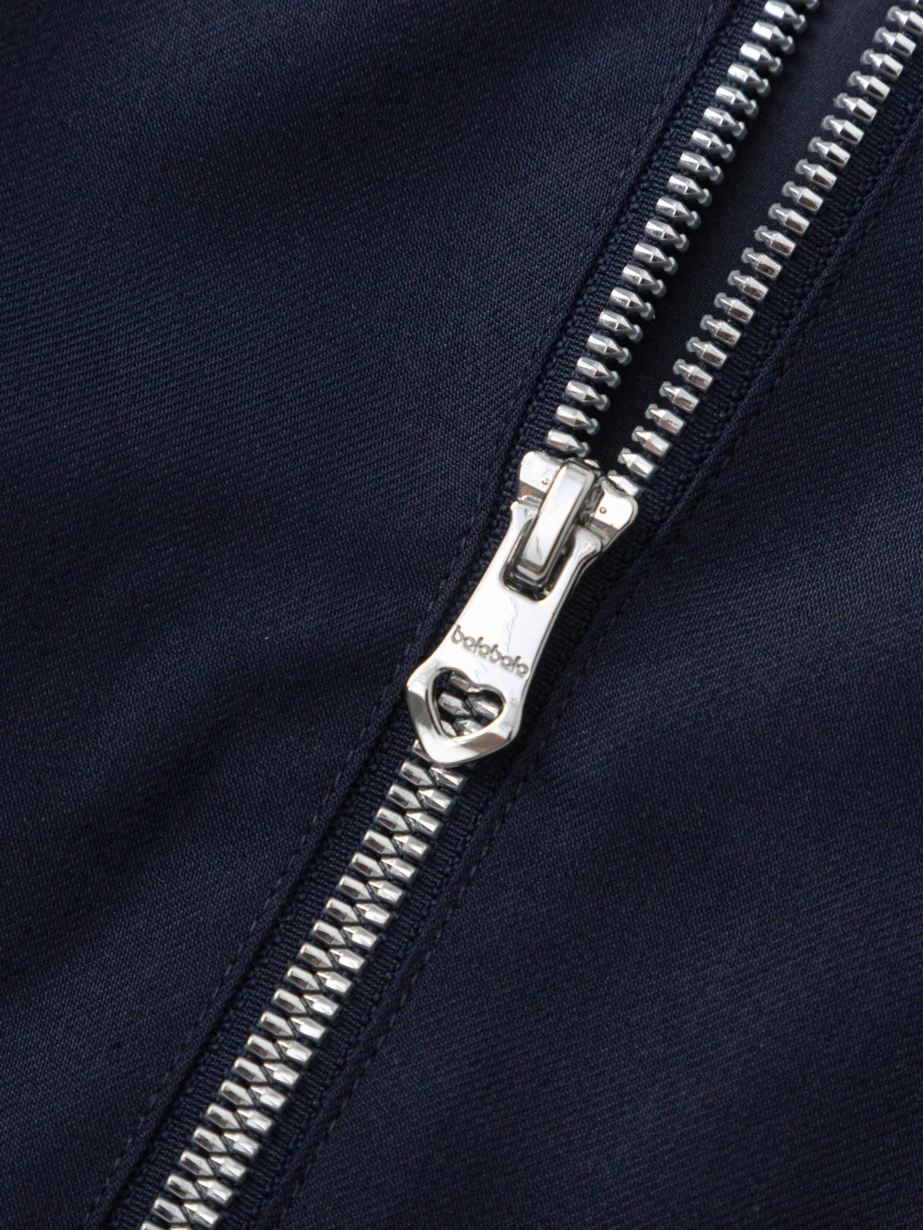 Xhaketë Cozy Navy Check Zip 💙