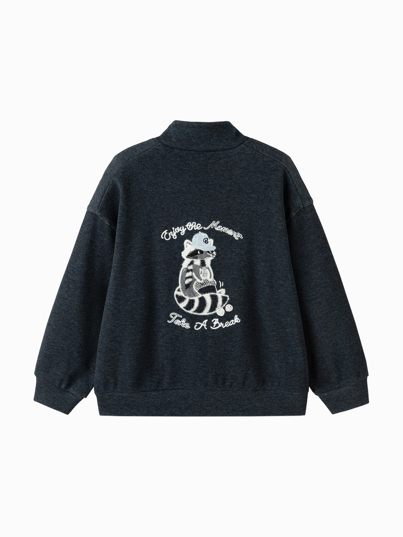 Pulovër Cozy Critter Zip Bomber 🦝