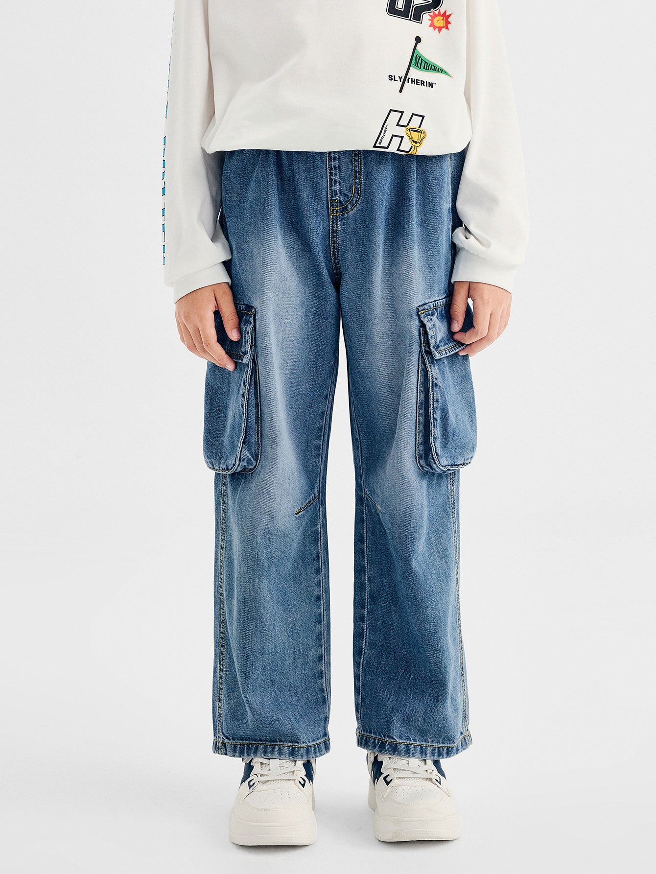 Pantallona Playday Cargo Denim 🎒