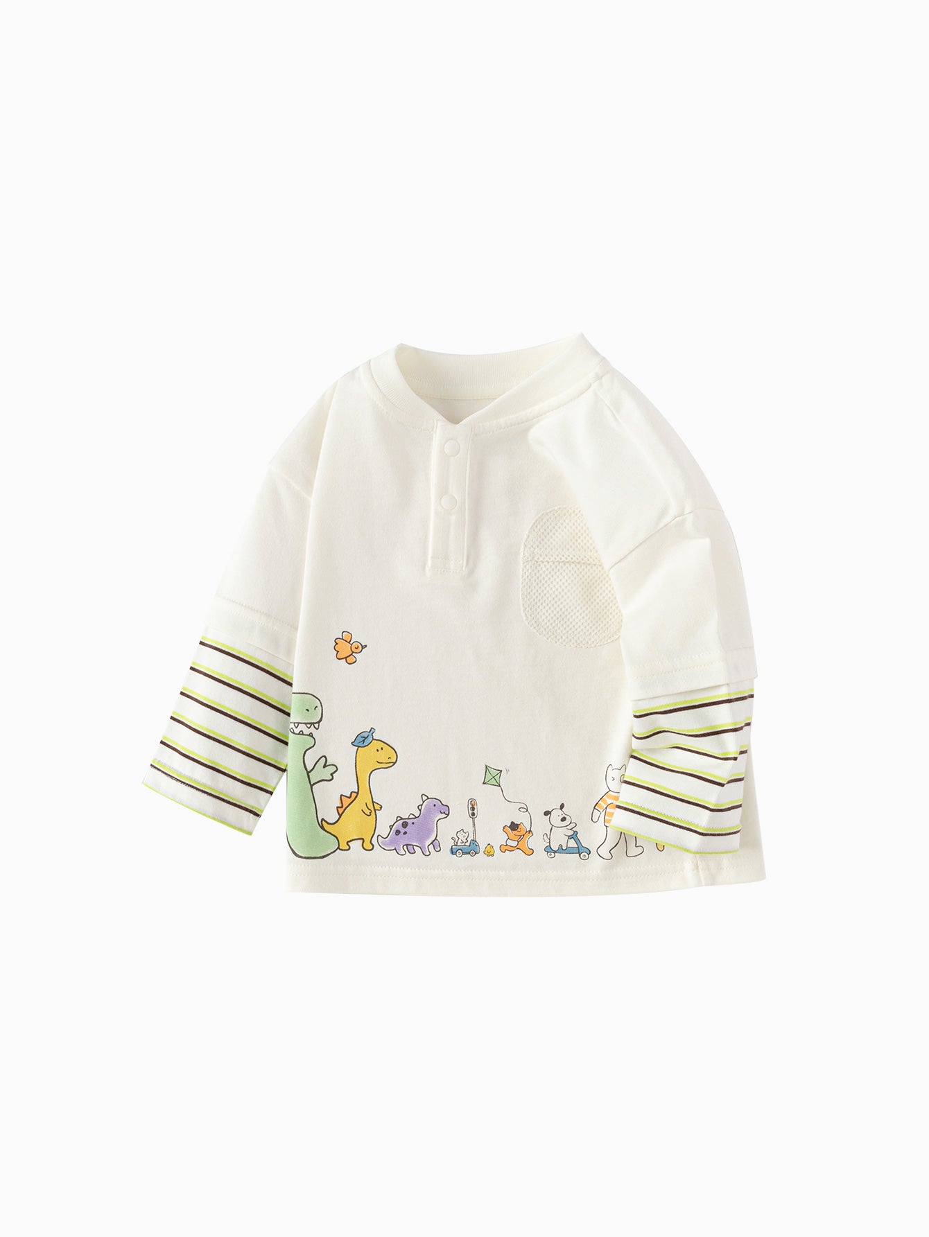 Bluzë - Dino Parade Stripe 🦕