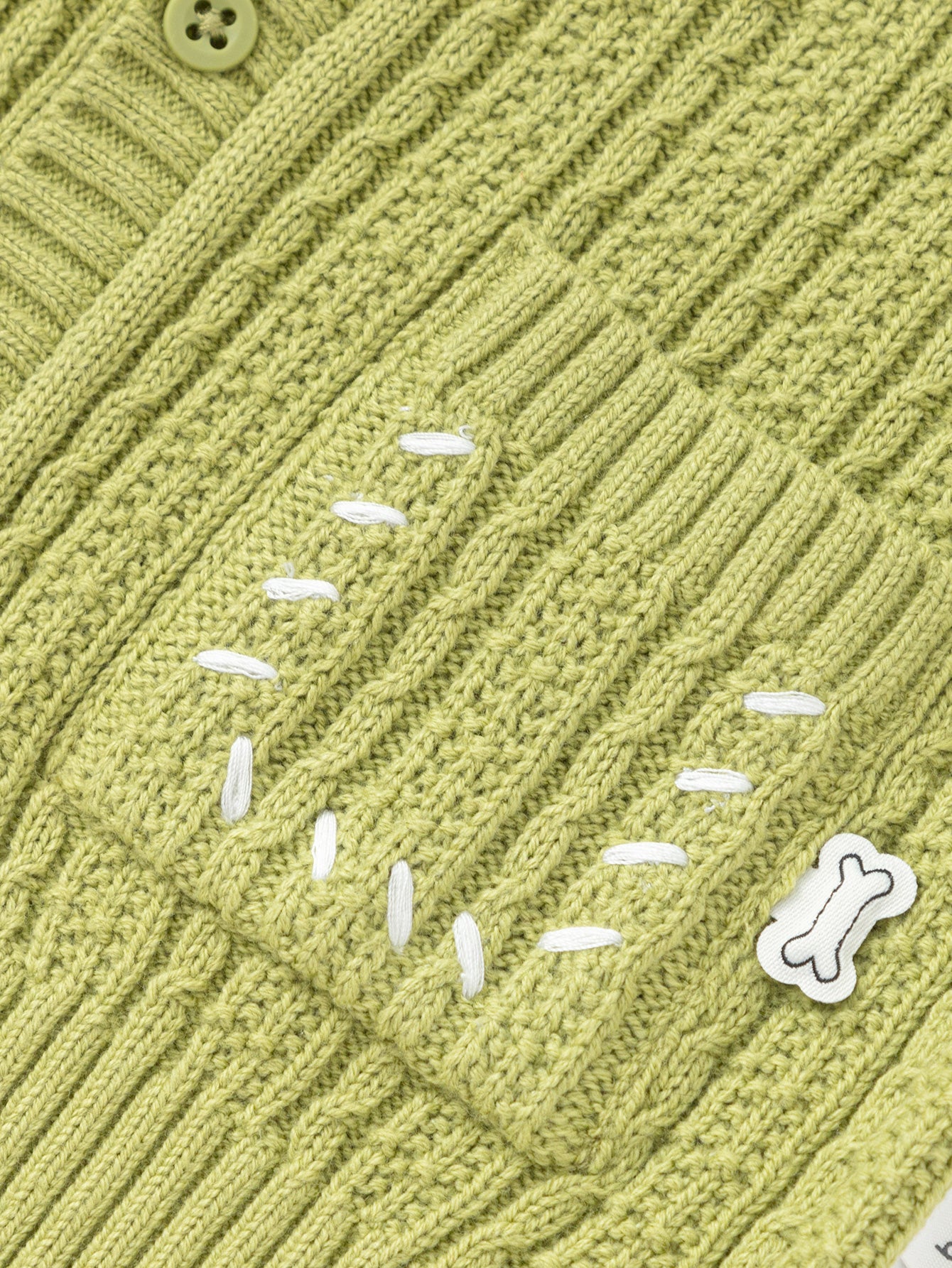 Jelek Pea Pod Knit Pulover🫛
