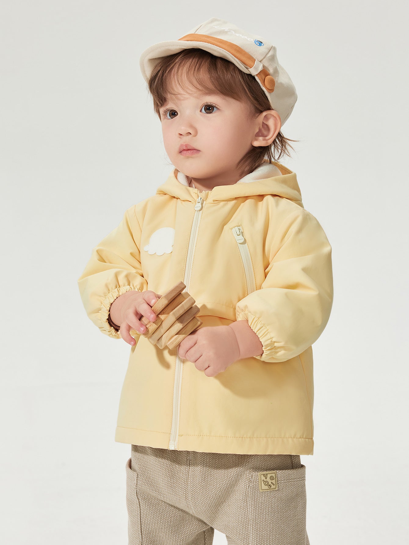Xhaketë Cozy Octo – Warm Yellow 🌞