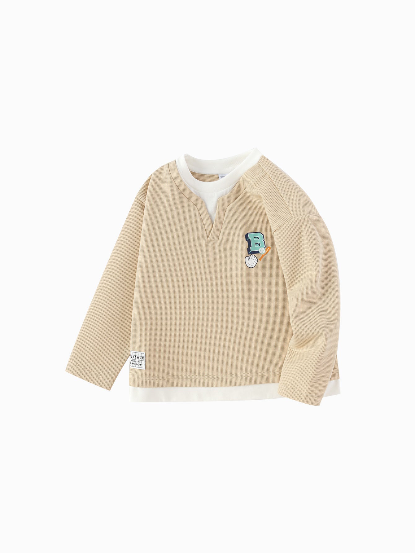 Bluza College B – Beige ⚾
