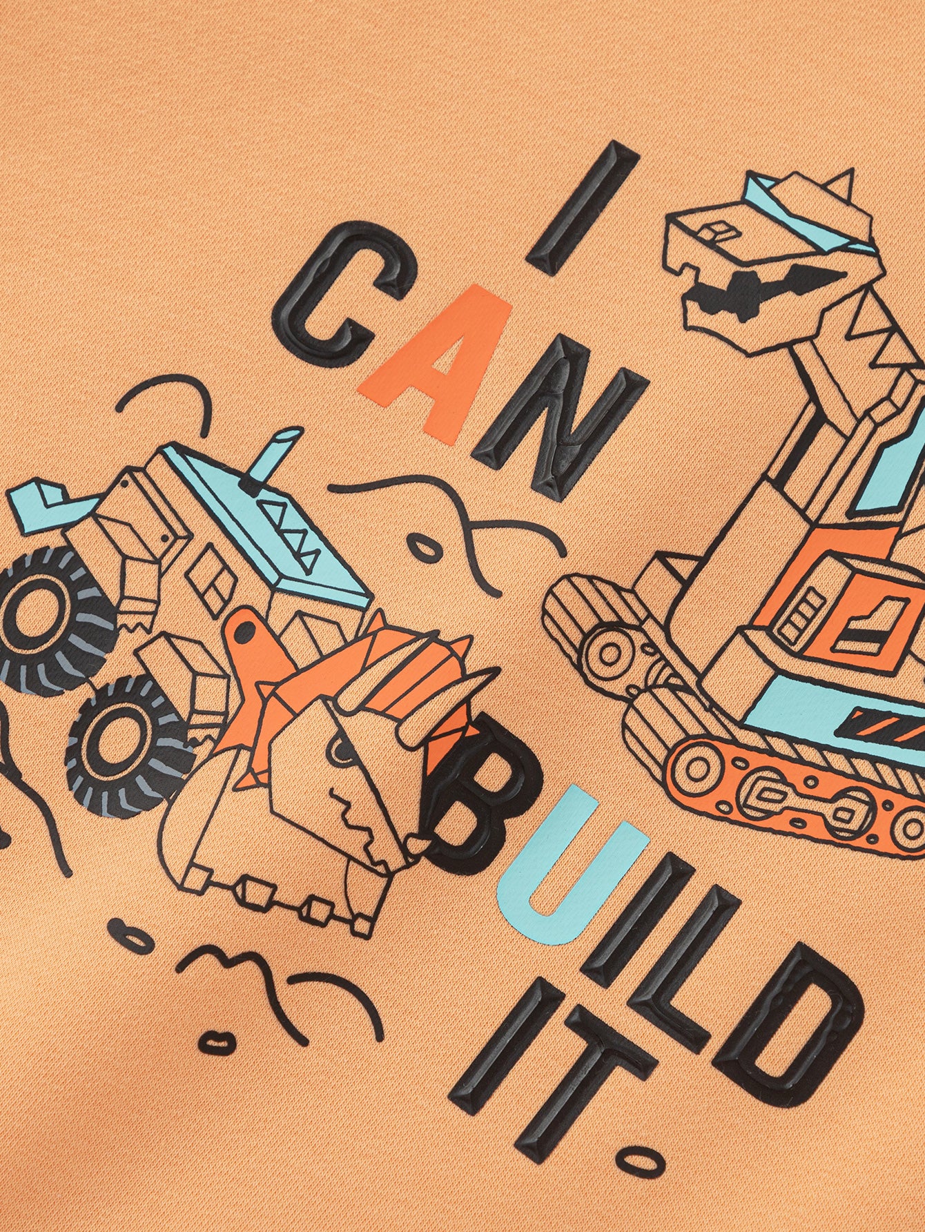 Pulovër Build It – Orange 🚧