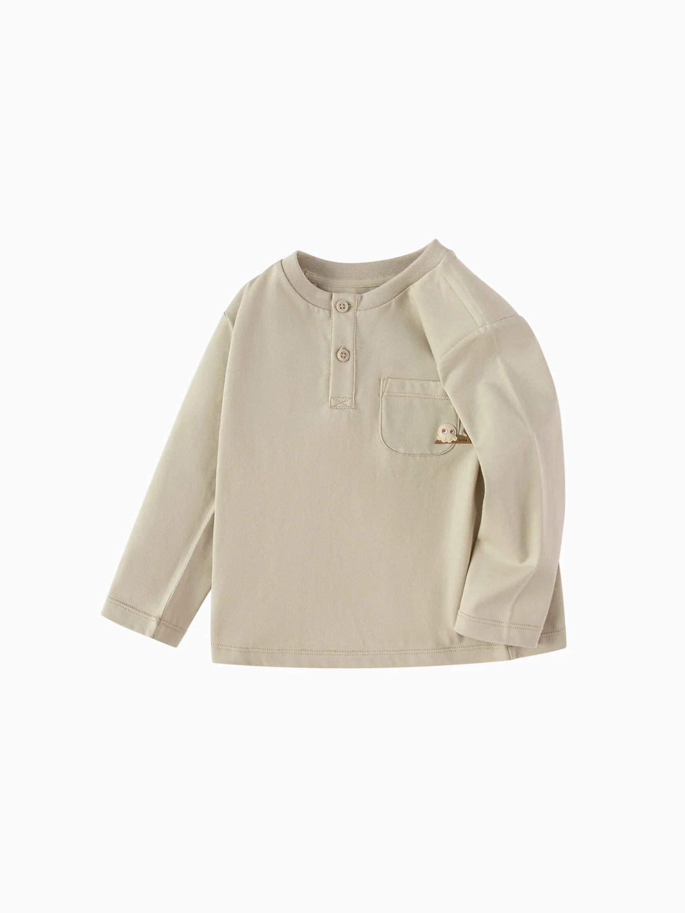Bluzë Henley Sand Bear 🤎