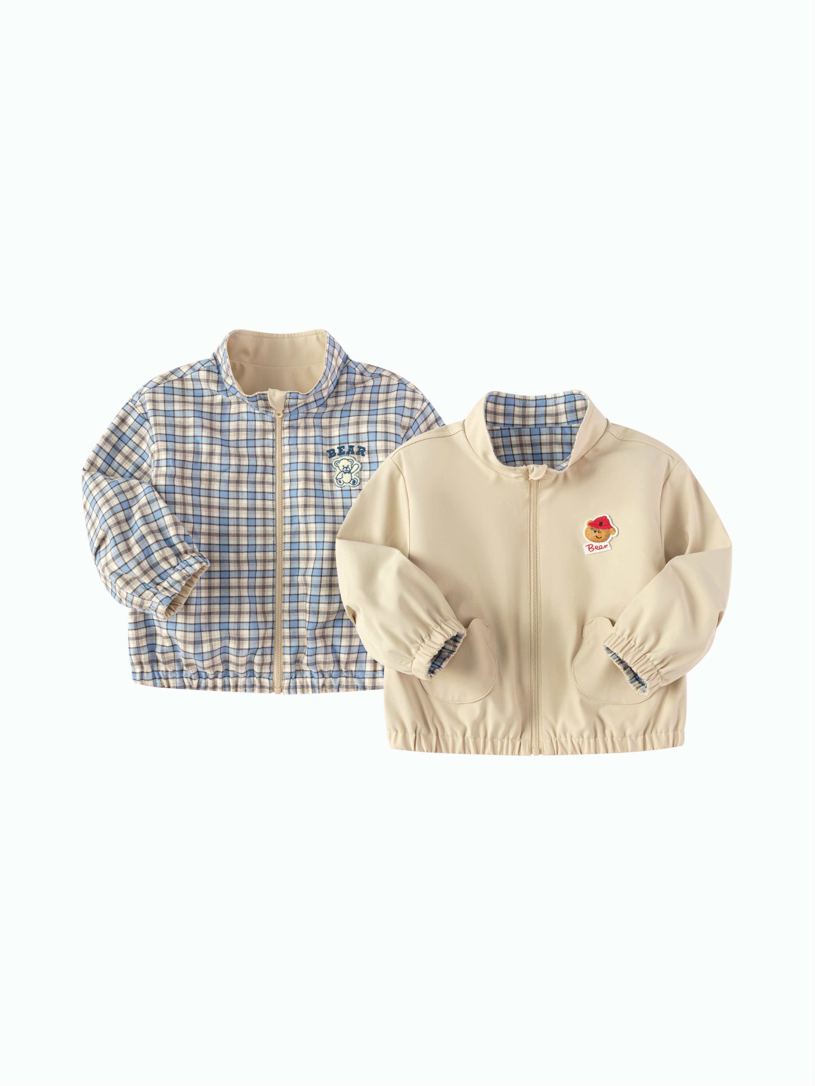 Xhaketë Duo Cozy Check Blue 💙