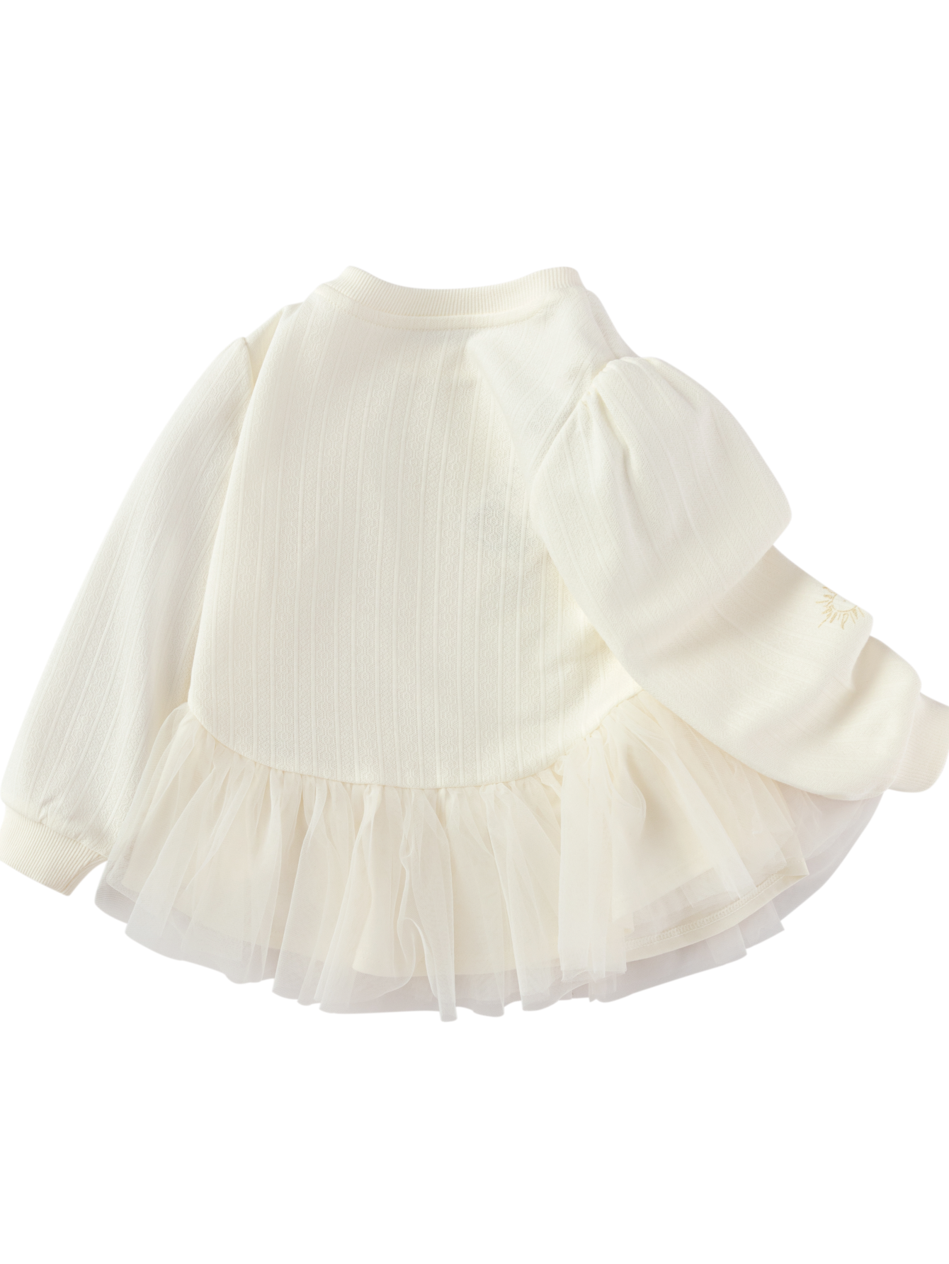 Pulovër Dreamy Tulle Hem ✨🤍