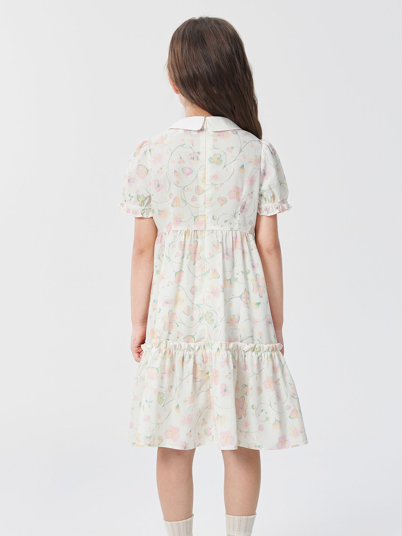 Fustan Garden Party Flutter 🌷
