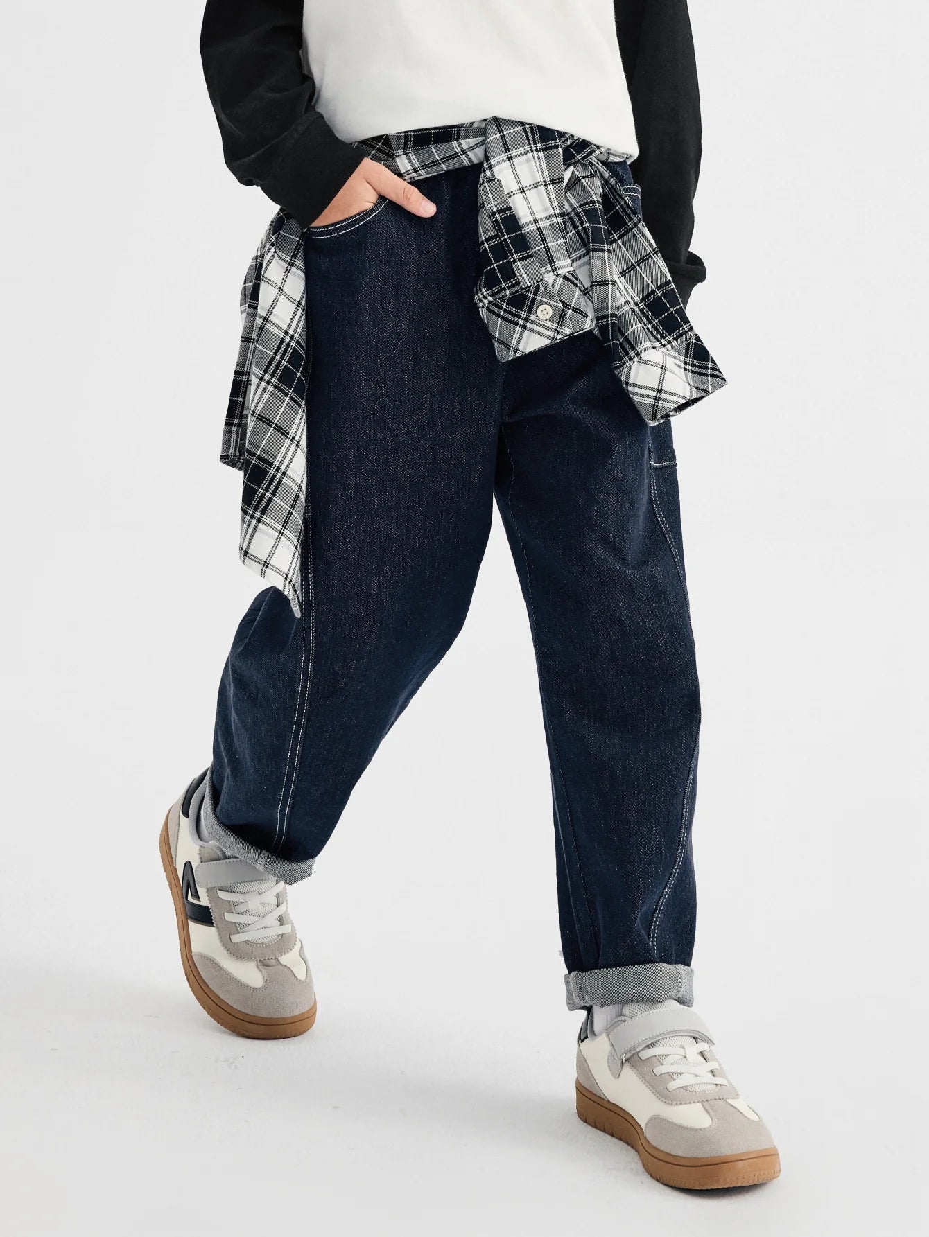 Pantallona Baggy Indigo 💙