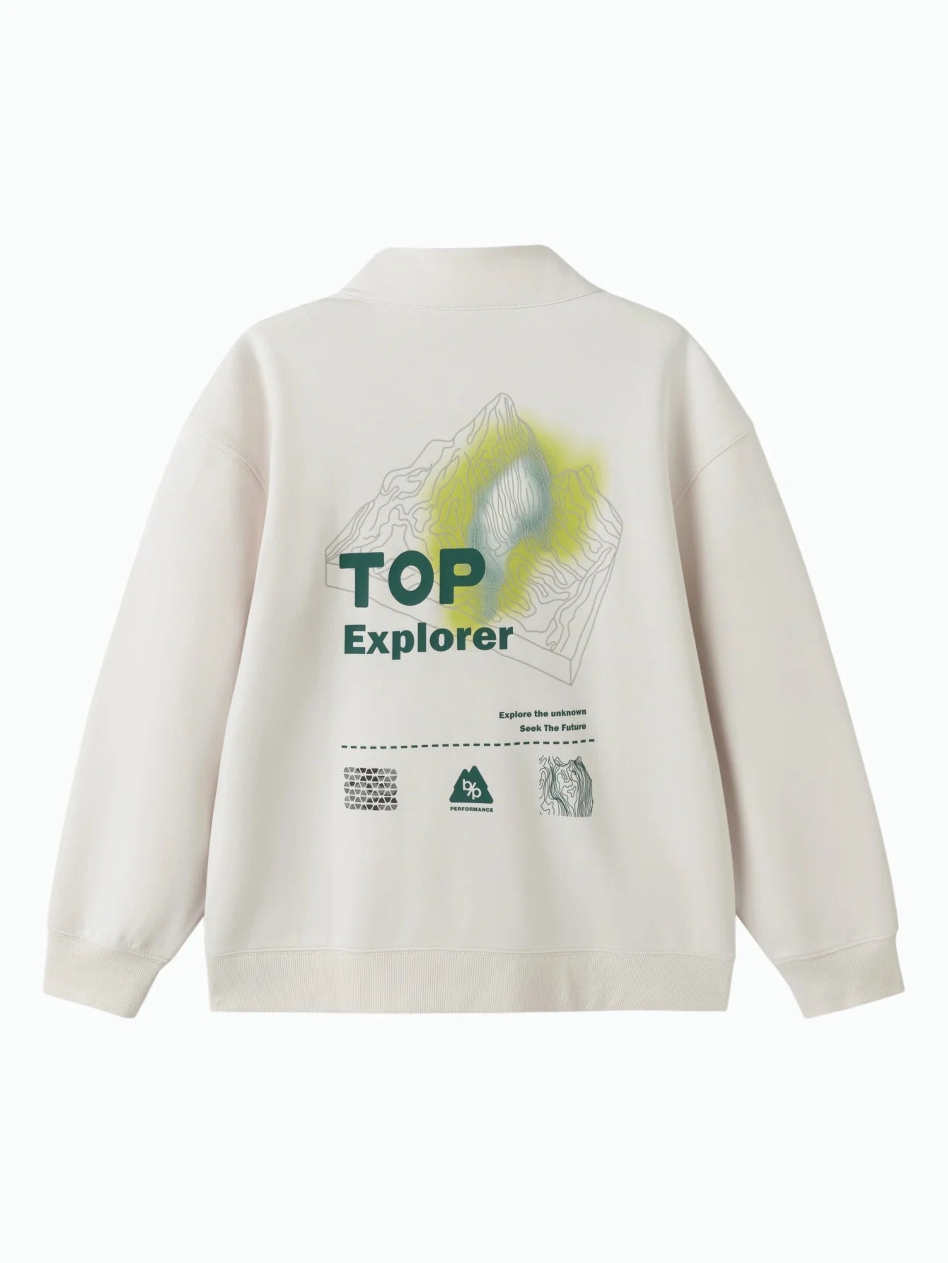 Pulovër Forest Zip 💚