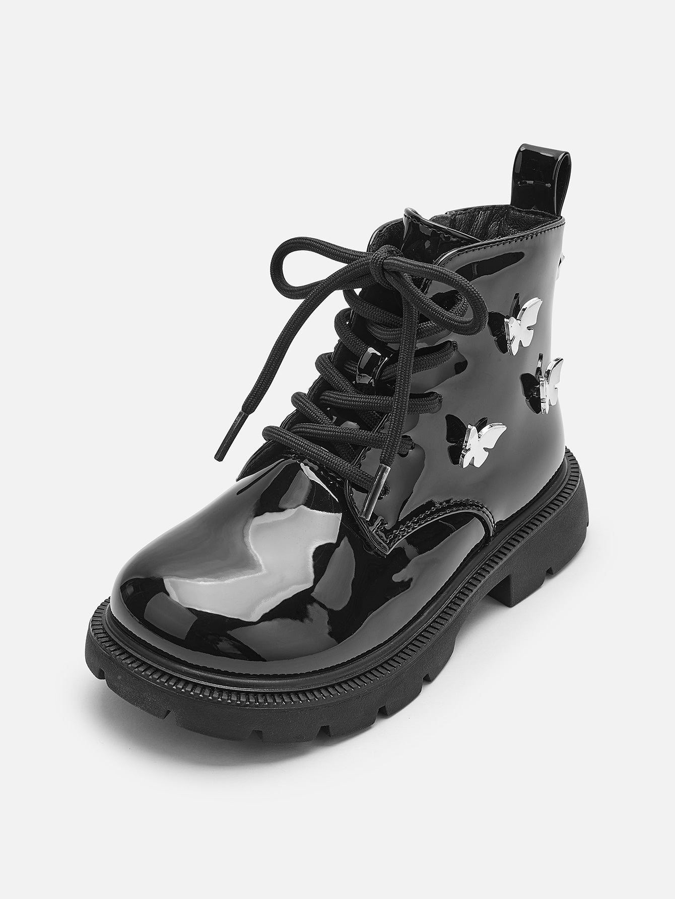 Çizme Glossy Butterfly – Black 🦋