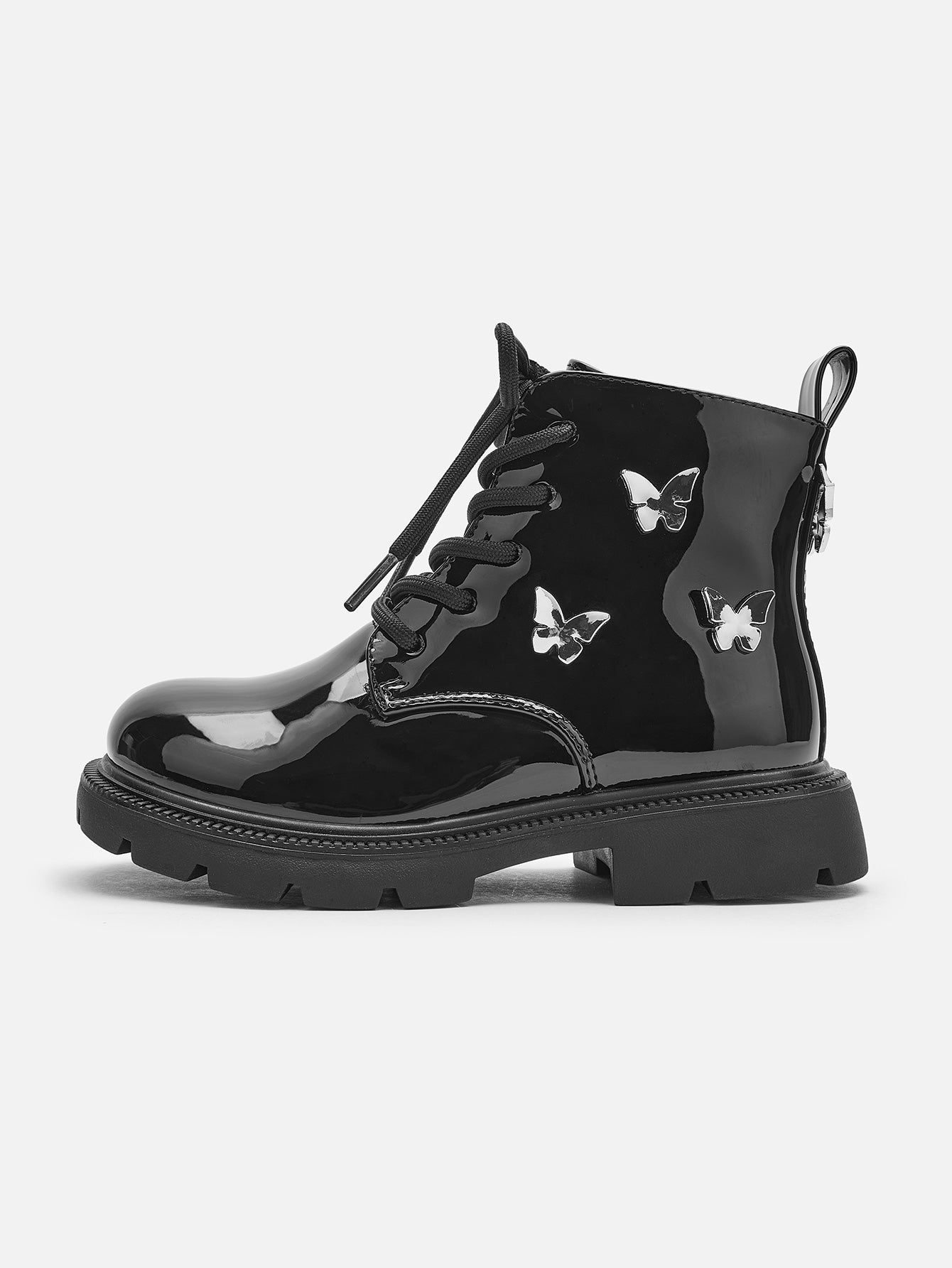 Çizme Glossy Butterfly – Black 🦋