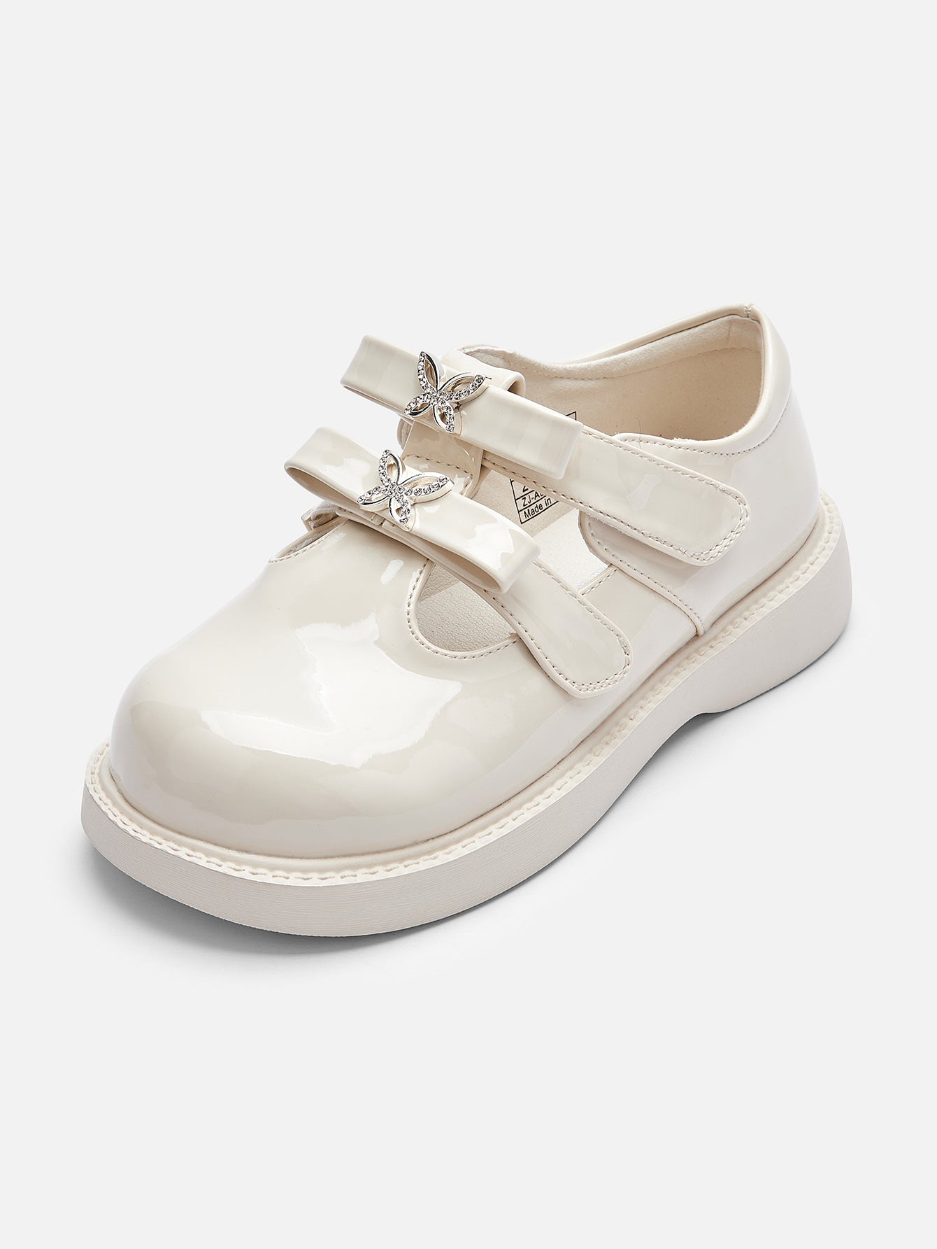 Mokasina Mary Jane – Cream Glow ✨