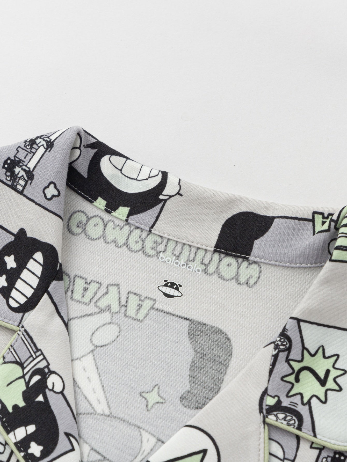 Pizhame Dino Comic Grey 🦖