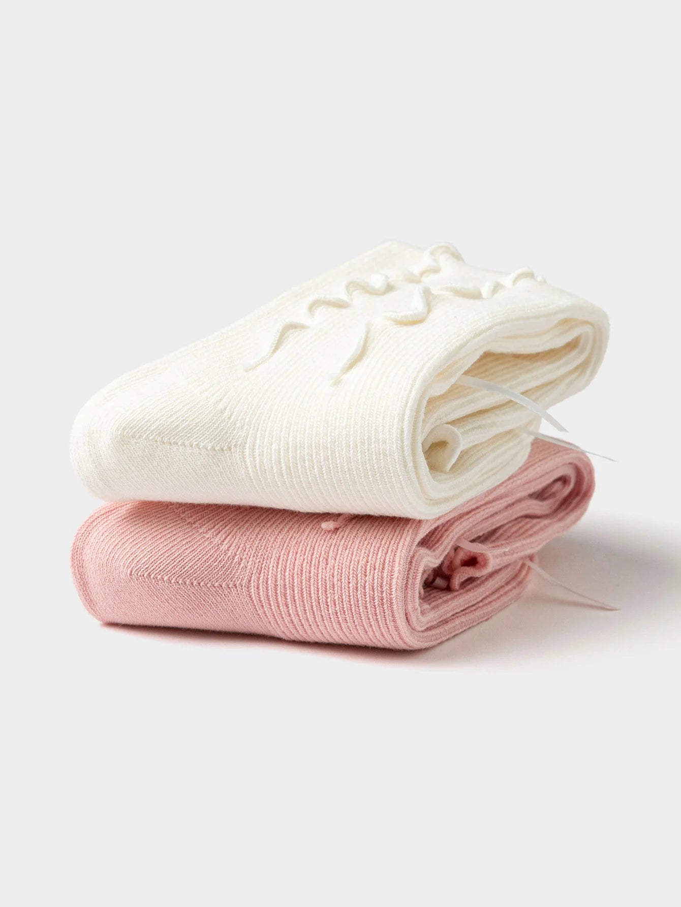 Set Çorape Ribbon Ruffle 2-Pack 🎀