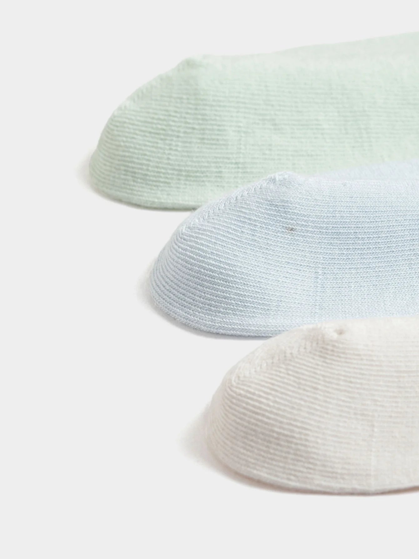 Set Çorape Pastel Rib 3-Pack 🩵