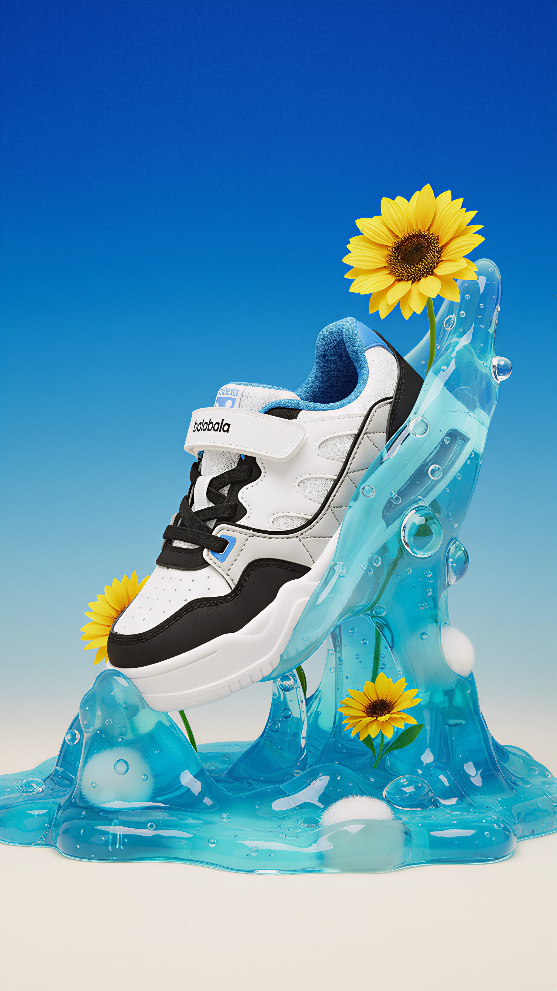 Atlete Blue Bolt Court 💙