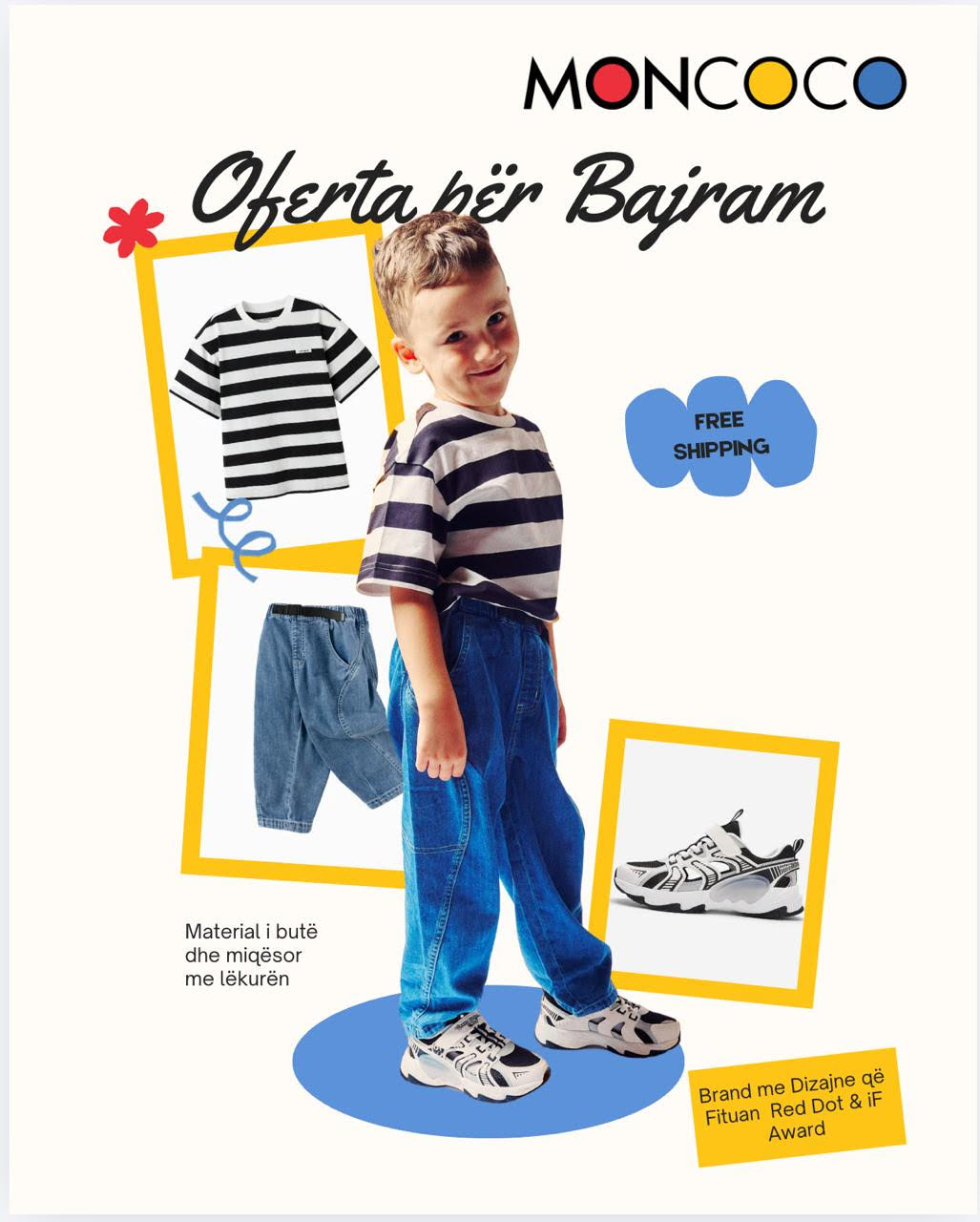 BUNDLE për Djem – Set Bluzë, Xhinse dhe Atlete